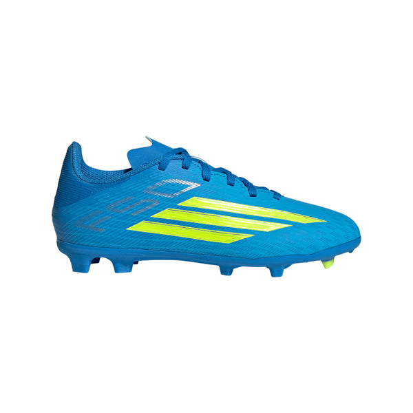 ADI JR F50 LEAGUE FG LUCID RAY BLUE/SOLAR YELLOW