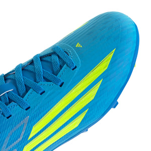 ADI JR F50 LEAGUE FG LUCID RAY BLUE/SOLAR YELLOW