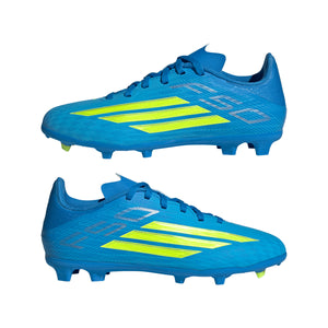 ADI JR F50 LEAGUE FG LUCID RAY BLUE/SOLAR YELLOW
