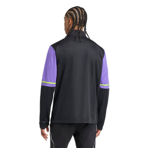 ADI SQUADRA25 TRACK JACKET BLACK/PURPLE RUSH