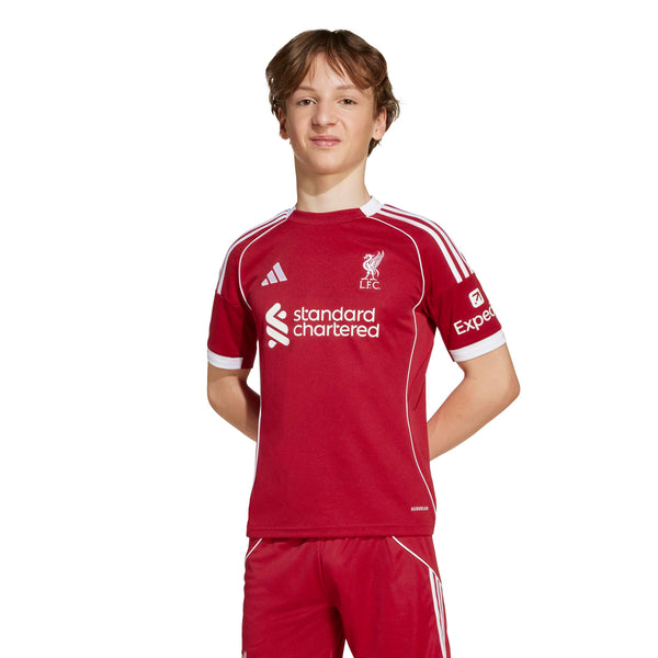 ADI JR LIVERPOOL 25-26 HOME JERSEY STRAWBERRY RED