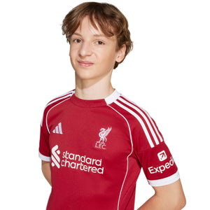 ADI JR LIVERPOOL 25-26 HOME JERSEY STRAWBERRY RED