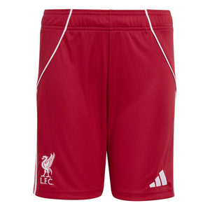ADI JR LIVERPOOL 25-26 HOME SHORT STRAWBERRY RED