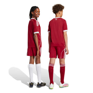 ADI JR LIVERPOOL 25-26 HOME SHORT STRAWBERRY RED
