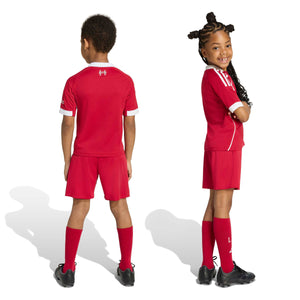 ADI JR LIVERPOOL 25-26 HOME MINIKIT STRAWBERRY RED