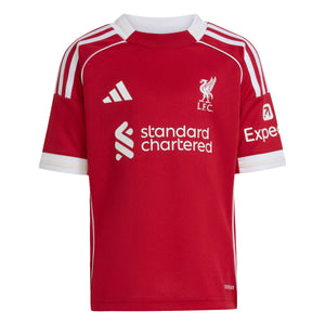 ADI JR LIVERPOOL 25-26 HOME MINIKIT STRAWBERRY RED