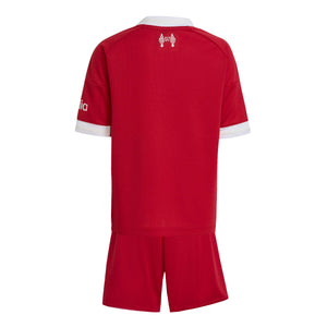 ADI JR LIVERPOOL 25-26 HOME MINIKIT STRAWBERRY RED