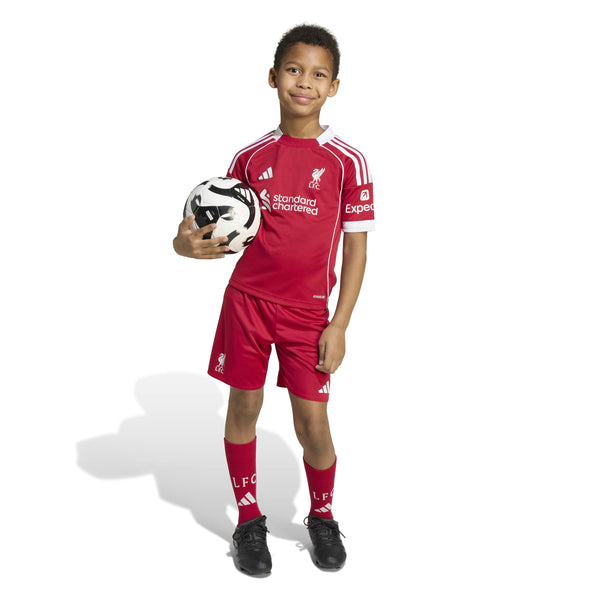 ADI JR LIVERPOOL 25-26 HOME MINIKIT STRAWBERRY RED