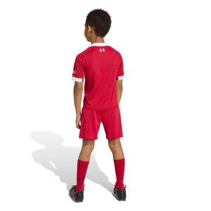 ADI JR LIVERPOOL 25-26 HOME MINIKIT STRAWBERRY RED