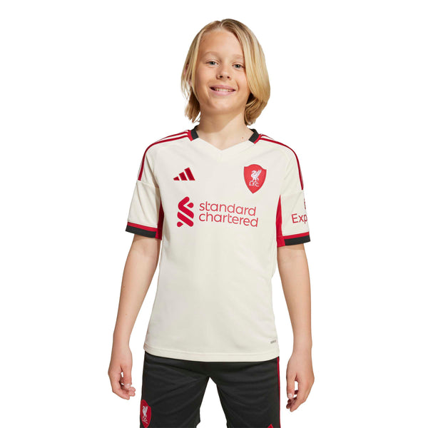 ADI JR LIVERPOOL 25-26 AWAY JERSEY WONDER WHITE
