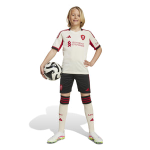 ADI JR LIVERPOOL 25-26 AWAY JERSEY WONDER WHITE