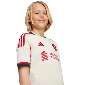 ADI JR LIVERPOOL 25-26 AWAY JERSEY WONDER WHITE