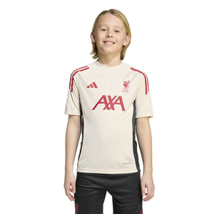 ADI JR LIVERPOOL 25-26 TR JERSEY WONDER WHITE