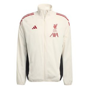 ADI LIVERPOOL 25-26 PRESENTATION JACKET WONDER WHITE