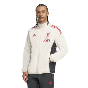 ADI LIVERPOOL 25-26 PRESENTATION JACKET WONDER WHITE