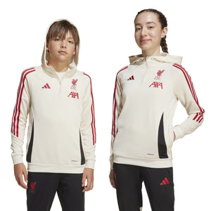 ADI JR LIVERPOOL 25-26 TR HOODY WONDER WHITE