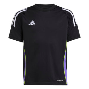 ADI JR TIRO24 TR JERSEY BLACK/PURPLE RUSH