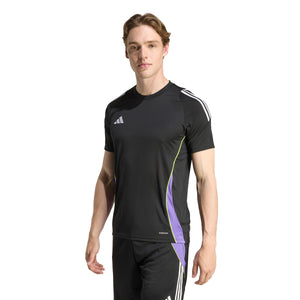 ADI TIRO24 TR JERSEY BLACK/PURPLE RUSH