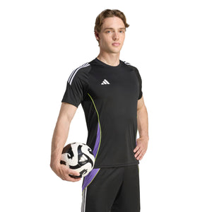 ADI TIRO24 TR JERSEY BLACK/PURPLE RUSH