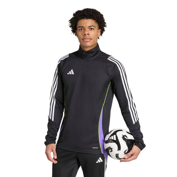 ADI TIRO24 TR TOP BLACK/PURPLE RUSH