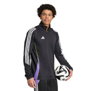 ADI TIRO24 TR TOP BLACK/PURPLE RUSH