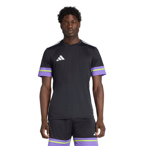 ADI SQUADRA25 TR JERSEY BLACK/PURPLE RUSH