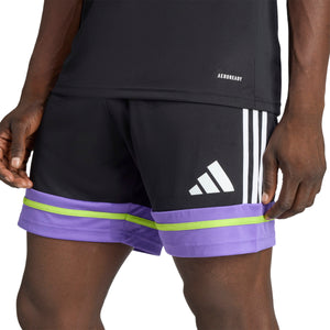 ADI SQUADRA25 TR SHORT BLACK/PURPLE RUSH