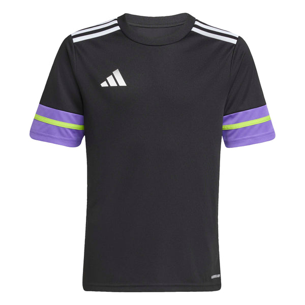 ADI JR SQUADRA25 TR JERSEY BLACK/PURPLE RUSH