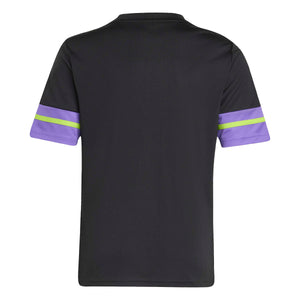 ADI JR SQUADRA25 TR JERSEY BLACK/PURPLE RUSH