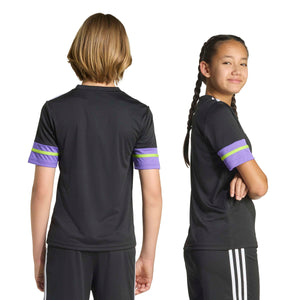 ADI JR SQUADRA25 TR JERSEY BLACK/PURPLE RUSH