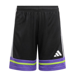 ADI JR SQUADRA25 TR SHORT BLACK/PURPLE RUSH
