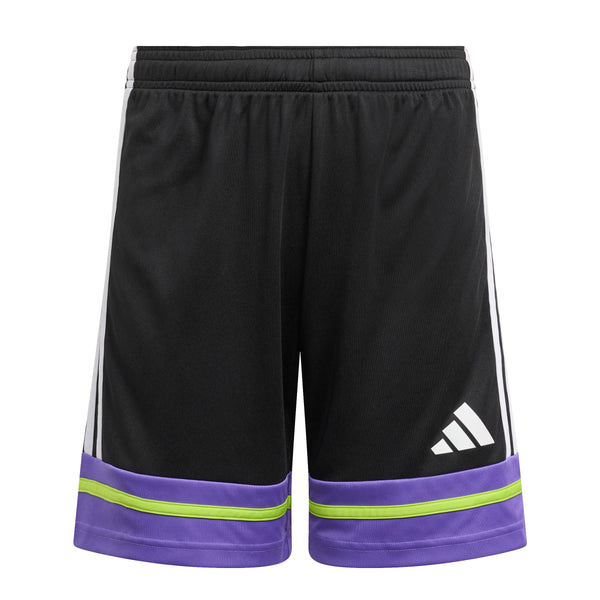 ADI JR SQUADRA25 TR SHORT BLACK/PURPLE RUSH