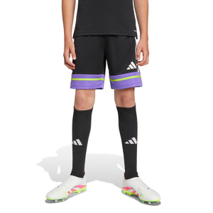 ADI JR SQUADRA25 TR SHORT BLACK/PURPLE RUSH