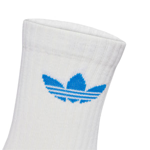 ADI REAL 25-26 SOCKS WHITE/BLUE BIRD