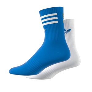 ADI REAL 25-26 SOCKS WHITE/BLUE BIRD