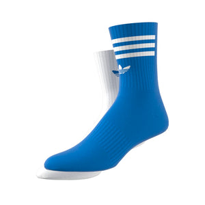 ADI REAL 25-26 SOCKS WHITE/BLUE BIRD