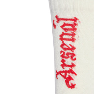 ADI ARSENAL 25-26 SOCKS BURGUNDY/CLOUD WHITE
