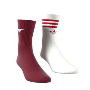 ADI ARSENAL 25-26 SOCKS BURGUNDY/CLOUD WHITE