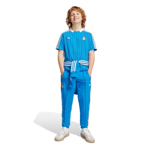 ADI JR REAL 25-26 ICON JERSEY BLUE BIRD/WHITE