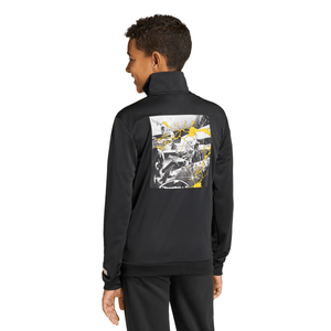 ADI JR REAL 25-26 MARVEL TRACK JACKET BLACK