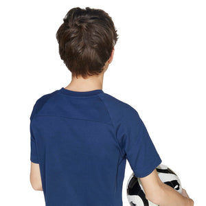 ADI JR TIRO 25 TEE TEAM NAVY BLUE