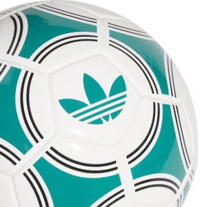 ADI LIVERPOOL 25-26 TREFOIL MINI BALL WHITE/SEA GREEN