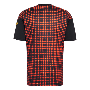 ADI BELGIE WC26 HOME PRE-MATCH JERSEY BLACK/RED