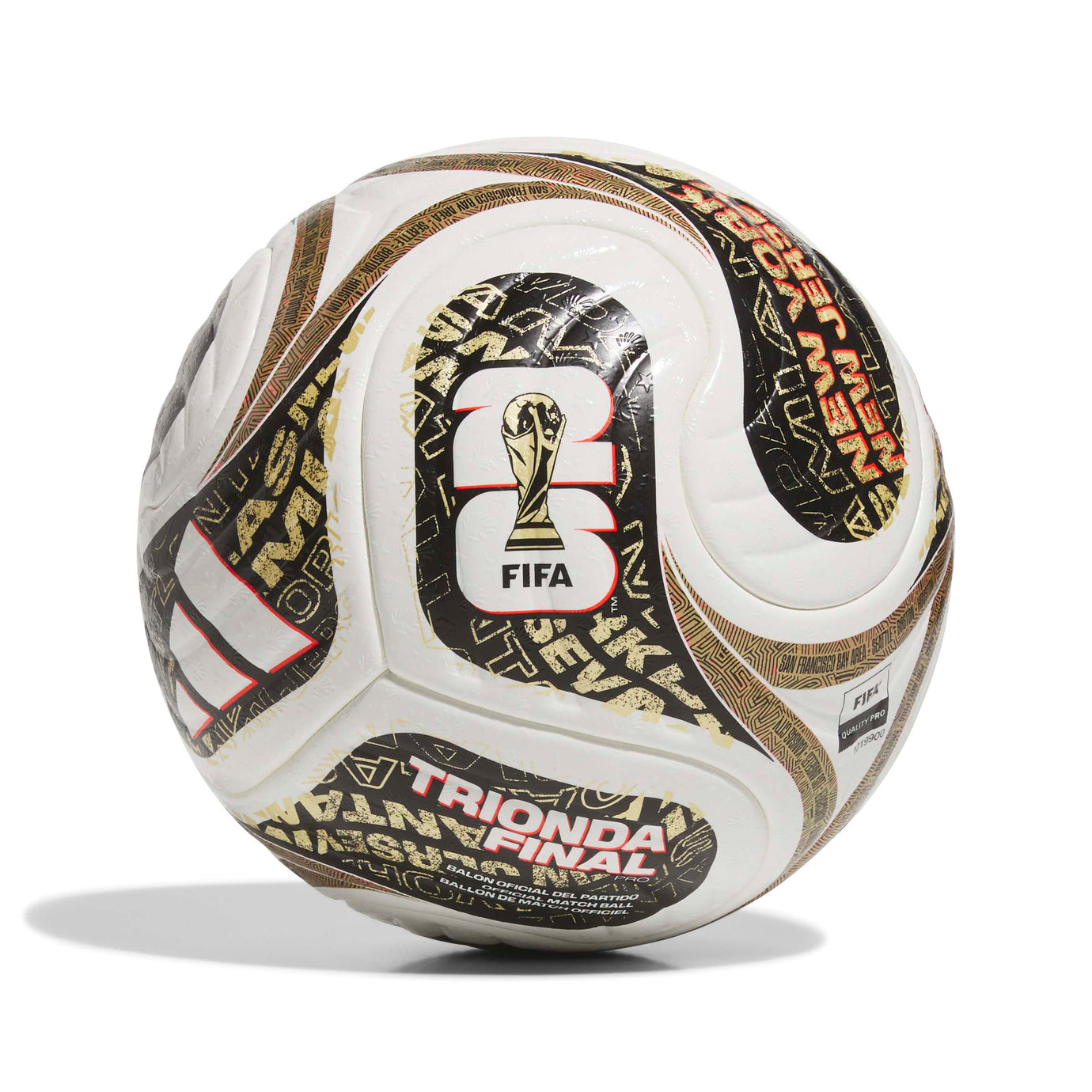 ADI WC26 TRIONDA FINAL PRO BALL WHITE/BLACK/GOLD