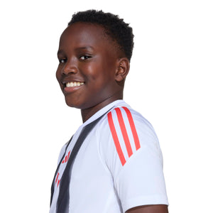 ADI JR MESSI TR JERSEY WHITE/BLACK/SELURE