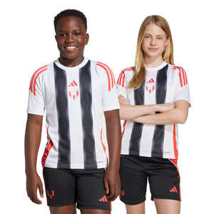 ADI JR MESSI TR JERSEY WHITE/BLACK/SELURE