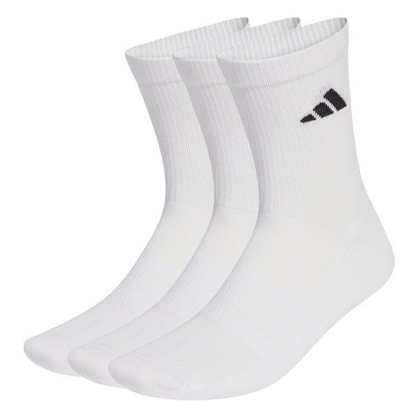 ADI LIGHT CREW SOCK 3p WHITE
