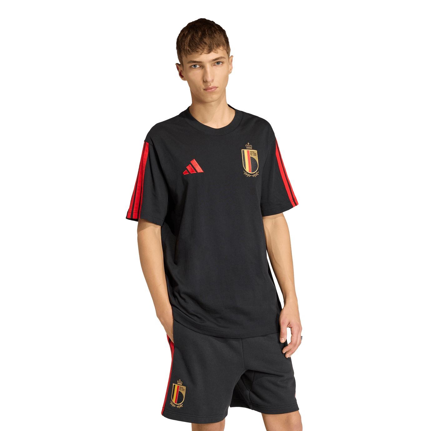 ADI BELGIE WC26 DNA TEE BLACK