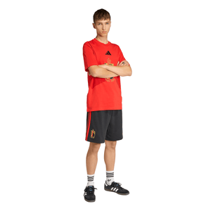 ADI BELGIE WC26 DNA FLEECE SHORT BLACK