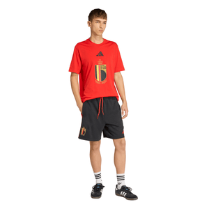 ADI BELGIE WC26 DNA FLEECE SHORT BLACK